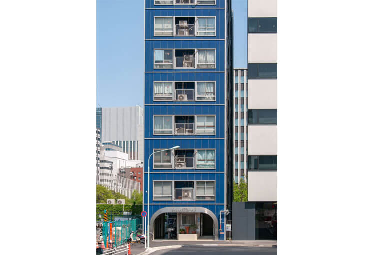 Design architecture : Immeuble étroit à Tokyo.