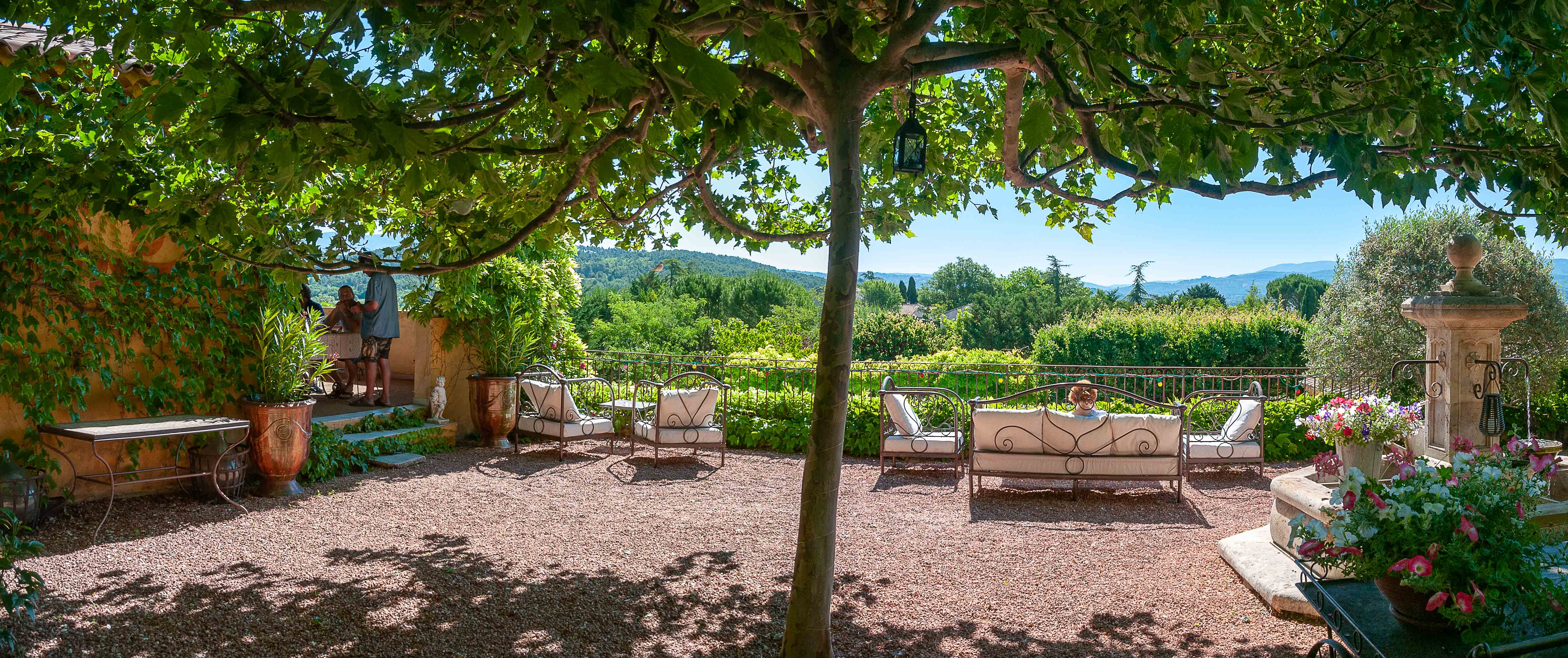 Terrasse panoramique du Mas Jorel