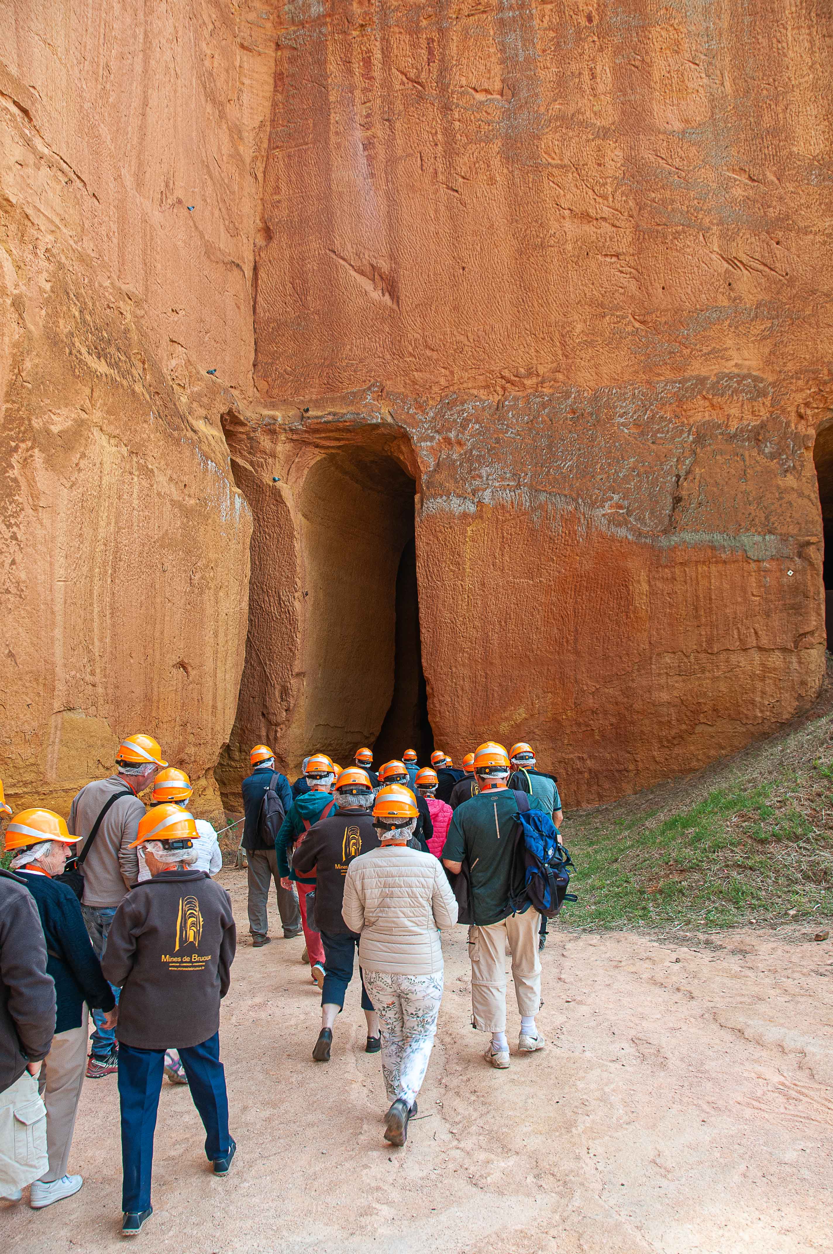 Une visite fort intéressante d'une mine d'ocre