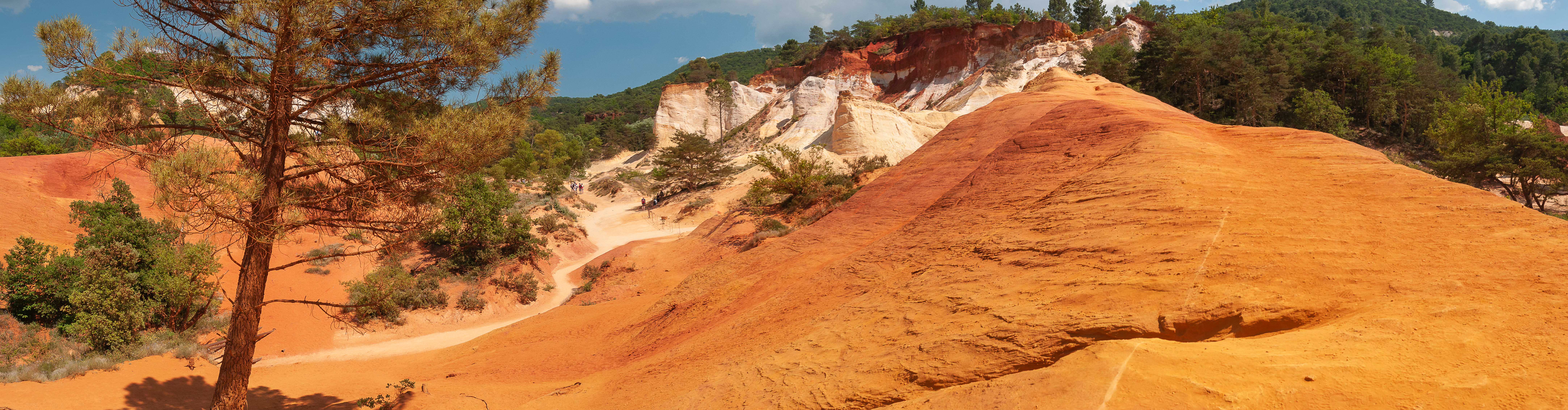 L’ocre sous toutes ses couleurs en Provence