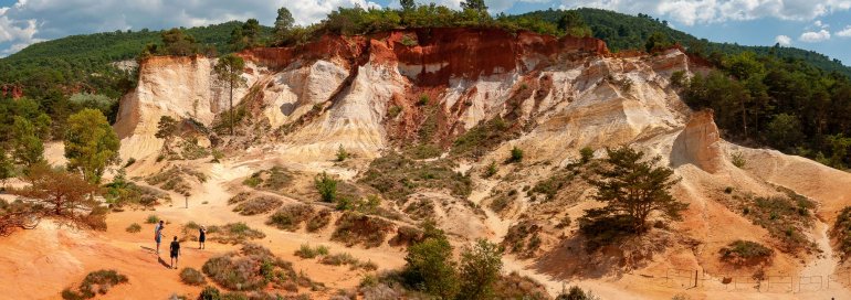 Le Colorado provençal, terre des ocres